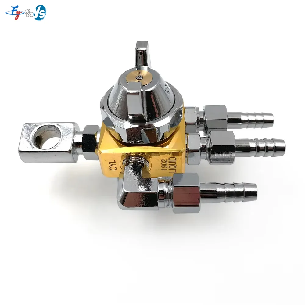 ST-8 Automatic Pneumatic Spray Gun Wave Soldering Flux Nozzle Adjustable Atomization Spray Nozzle for PCB Wave Solder Machine