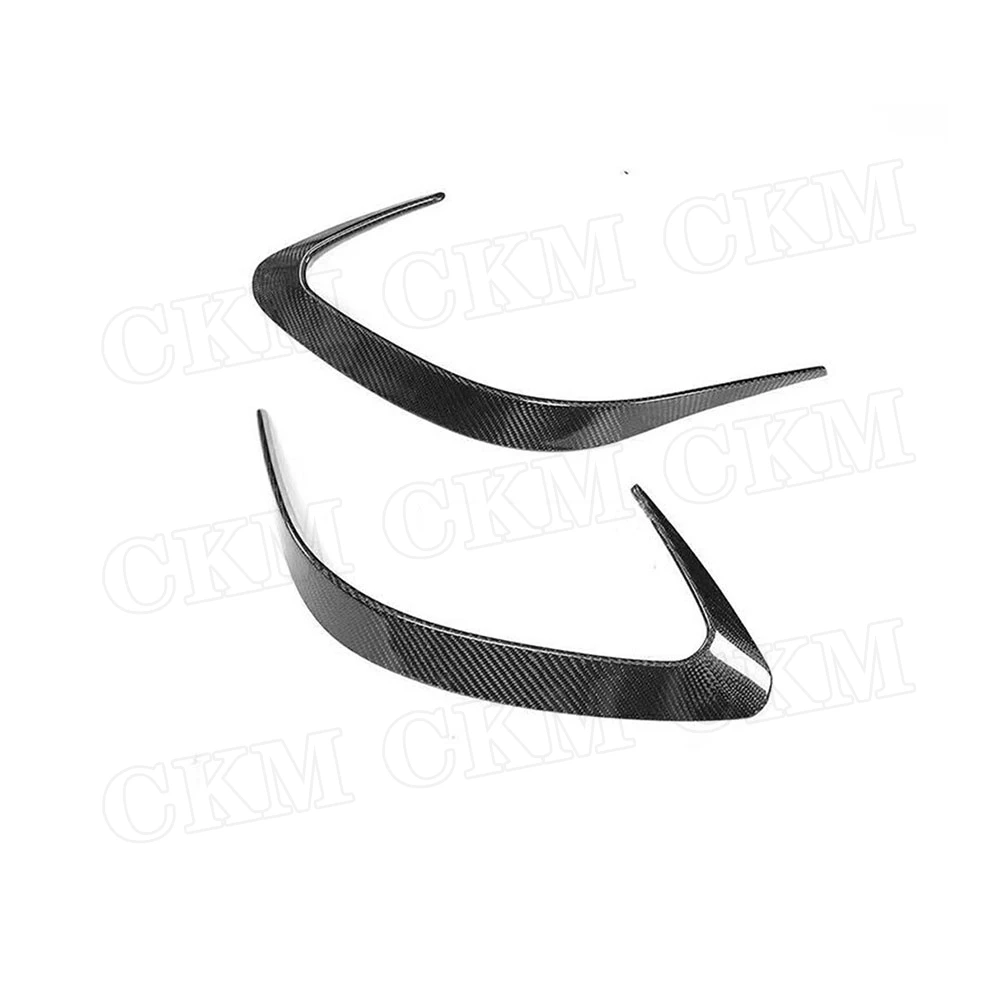 Carbon Fiber Rear Bumper Side Air Vents Trim Covers for Mercedes Benz GLE Class C292 Coupe GLE63 AMG 2015-2019