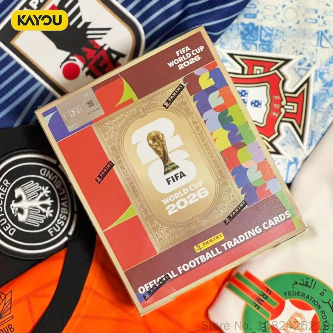 パニーニ＆カヨウ-2026-fifaワールドカップ-サッカースターカード-フットボール選手コレクションカード-トレーディングお土産玩具ギフト