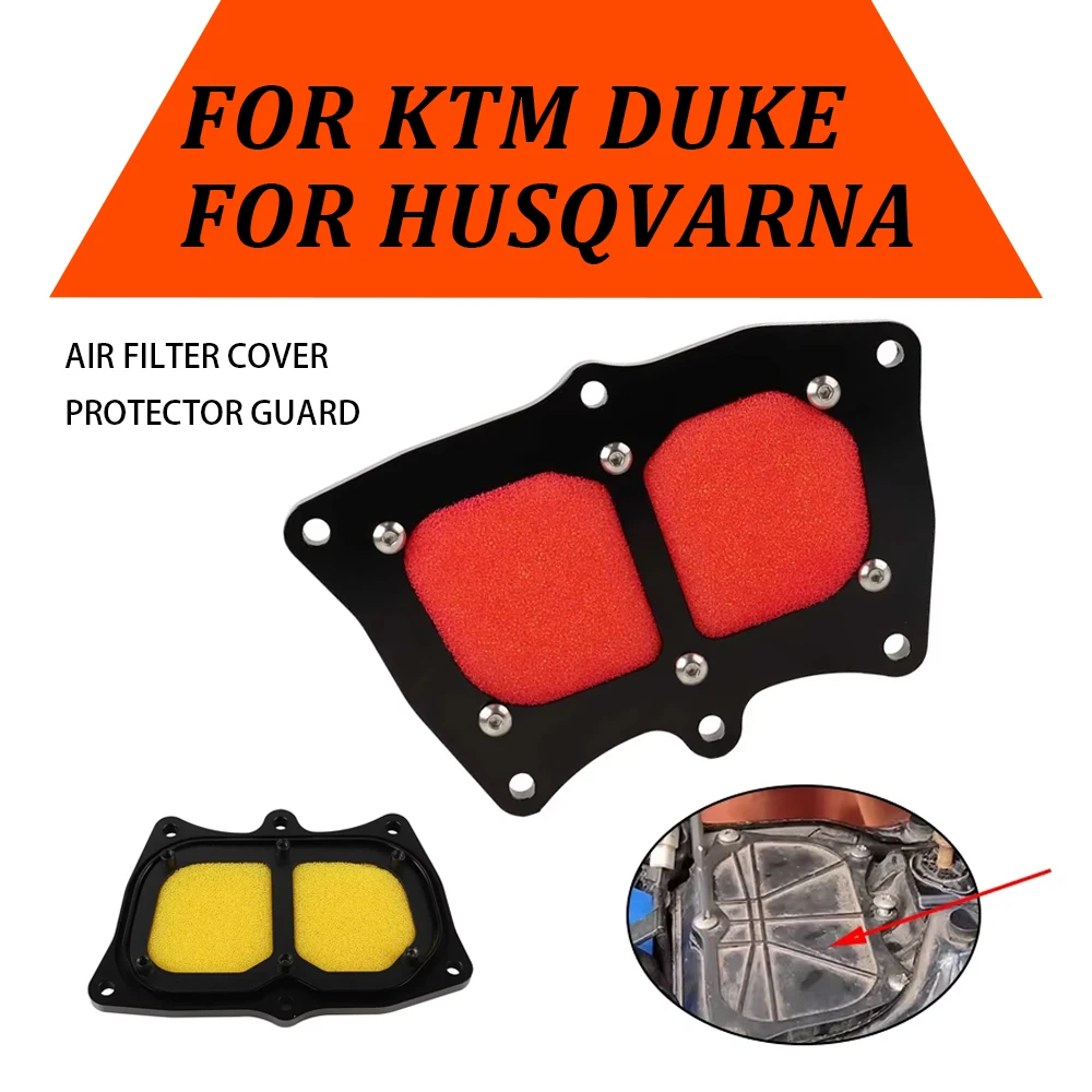 Motorcycle Accessories Air Filter Intake Cleaner Cover Air Element Guard For Husqvarna 401 125 200 250 For KTM 390 250 125 duke