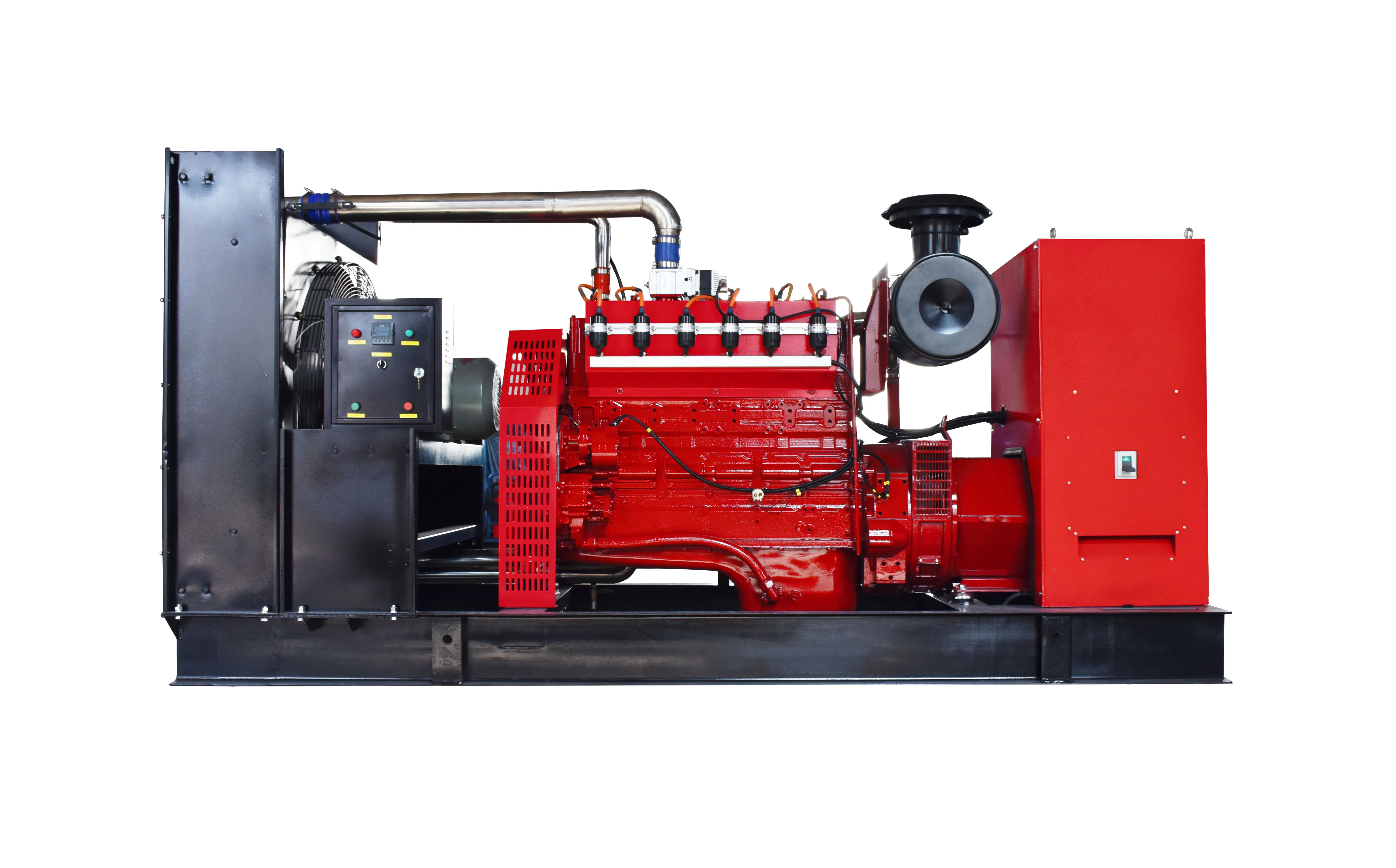 200KW NTA855 220KW home standby generator LPG Biogas turbine generator set Industrial gasoline generator