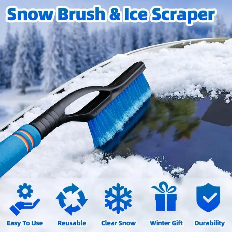 Snow Ice Scraper Snow Brush Shovel Removal Brush Car Vehicle for the Car Windshield Cleaning Scraping Tool Winter Tool