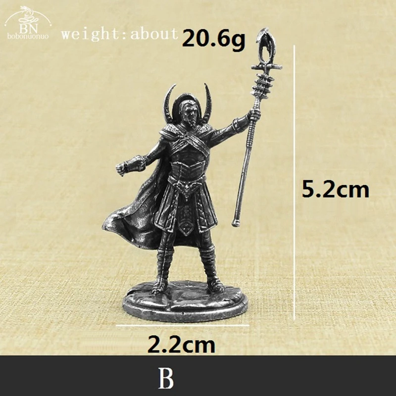 2025 New Style Legion of Egyptian Myths Soliders Figurines Miniatures Vintage Metal Soldiers Model Statue Desktop Ornament Gift