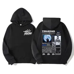 Rapper Trueno Graphic Hoodies Man Hip Hop Fashion Vintage Sweatshirt Men Women Harajuku Cool Oversized Casual Hoodie Streetwear