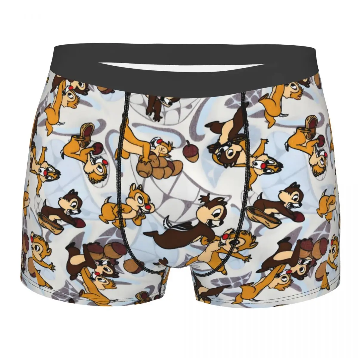 

Custom Funny Cartoon Chip And Dale Boxers Shorts Mens Briefs Underwear Fashion Underpants