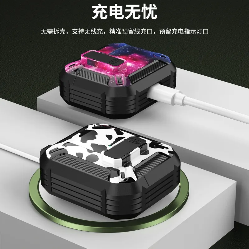 

AirPods Pro Protective Case Compatible with Apple Earbuds Cases (2nd & 3rd Gen) Printed Instagram Style All-Around Protection