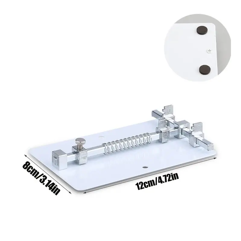 Pcb Holder For Soldering Motherboard Soldering Repair Clamping Tools Portable Fixed Stand Ic Grooves Support Clamp For Men Women