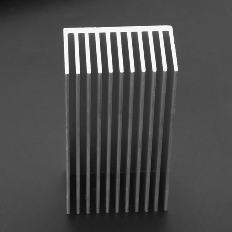 Silver Tone Aluminium Radiator Heatsink Heat Sink 100X50x30mm