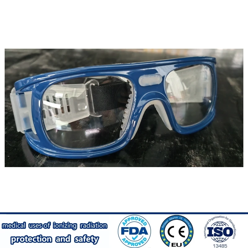 X-ray protective 0.5/0.75mmpb lead spectacles radiology department ionizing radiation protective anti falling lead glasses