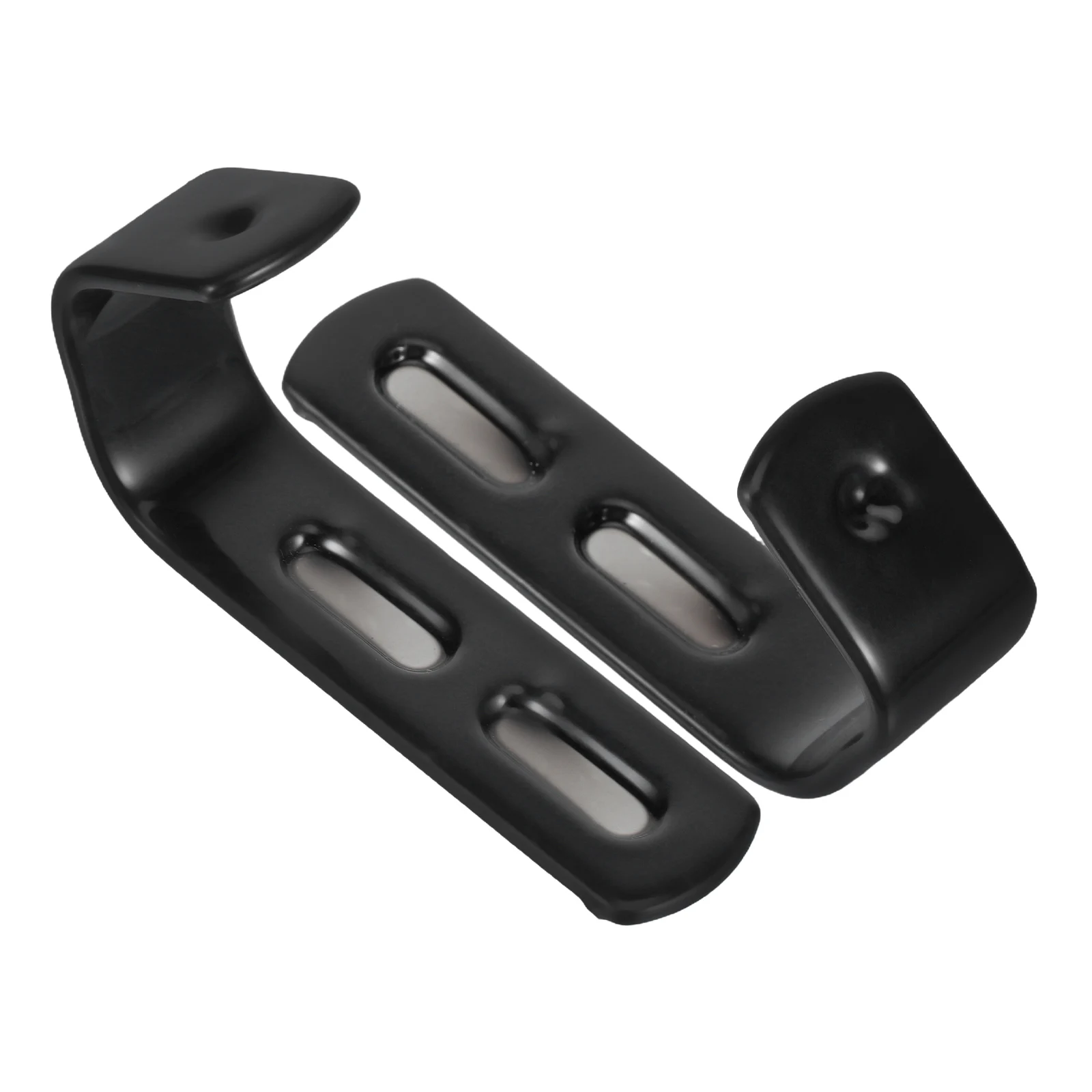 

2 Pcs Rubberized Ladder Hook Bed Replacement Hooks Overmolding Garage Storage System Child