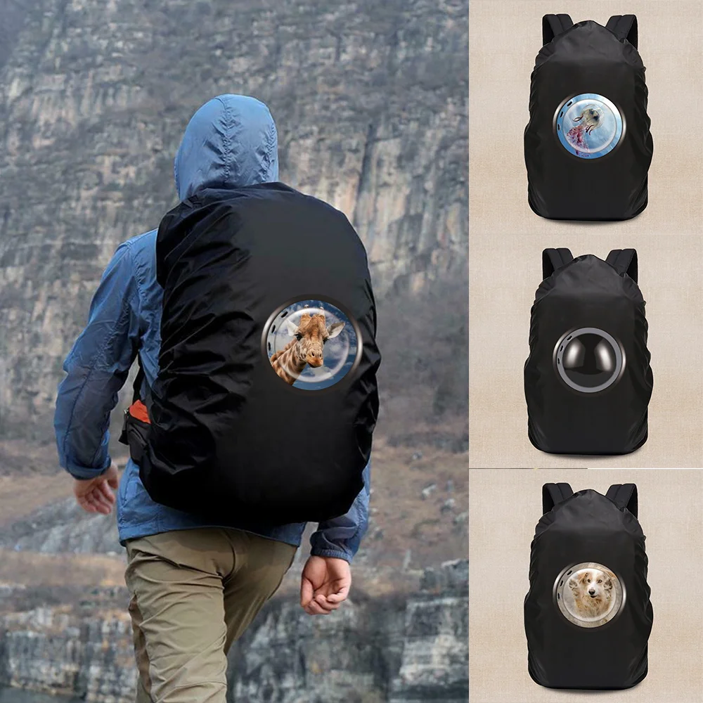 Practical Travel Accessories Nylon Backpack Rain Cover Durable Fit for 20L‑70L Backpack for Hiking Trips
