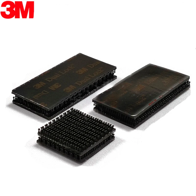 3M SJ3550 أشرطة النايلون الفطر مشبك القدم حصيرة السحابة السريعة للسيارات الديكور الداخلية الثابتة ملزمة شريط قفل مزدوج