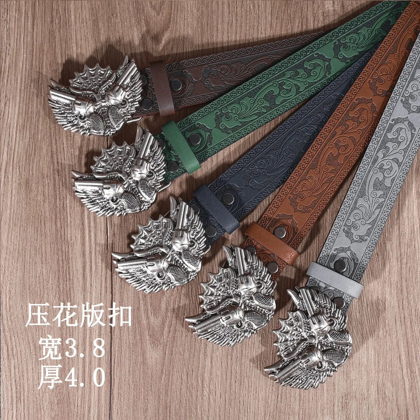 retro-men-belt-gun-buckle-embossed-personalized-versatile-embossed-women-fashion-outdoor-pu