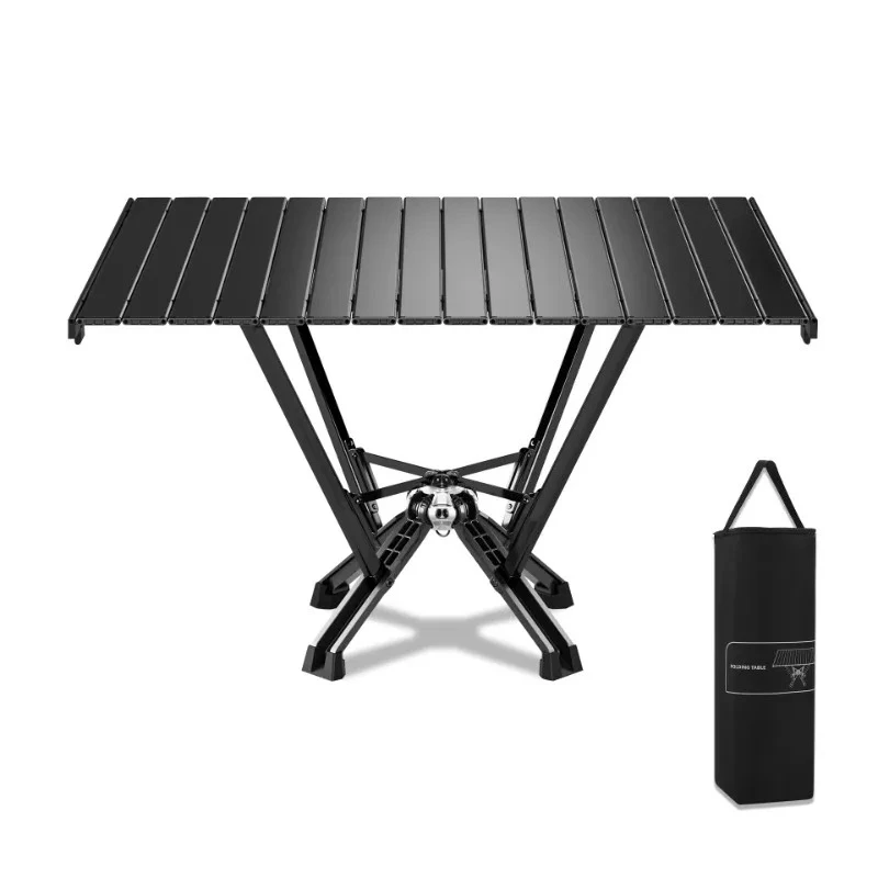 Aluminum Roll Table Lightweight Foldable Portable Camping Table Set for Outdoor Events Picnic  طاولة قابلة للطي Foldable Table