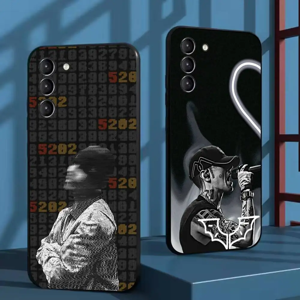 

D-Duki Ameri 5202 Phone Case For Samsung Galaxy A73,72,51,53,52,71,22,5G,Note,J7,8,9 Soft Black Cover