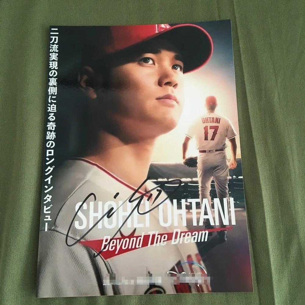 Hand Signed Ohtani Shohei Autographed Photo J-POP 5*7 GIFTS RARE 2023C