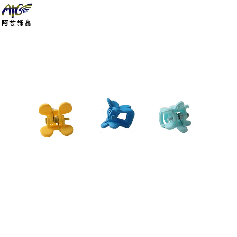 20Pcs Mixed Colours Mini Children Hair Clips Hair Styling Accessories Tool Plastic Mini Cute Claw  Hair Clips