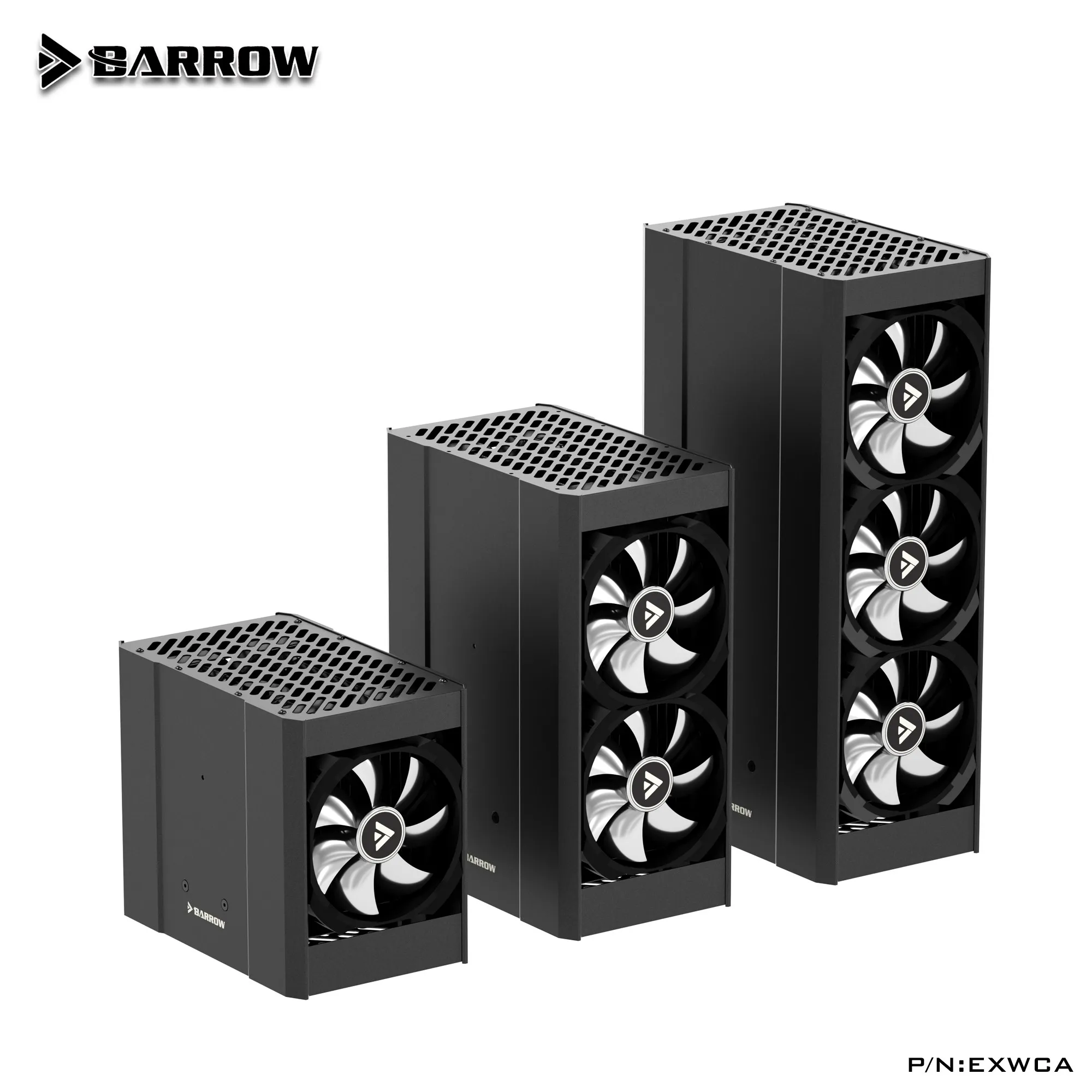 Barrow aluminum alloy water-cooled dock ITX chassis, laptop, modified external water-cooled EXWCA