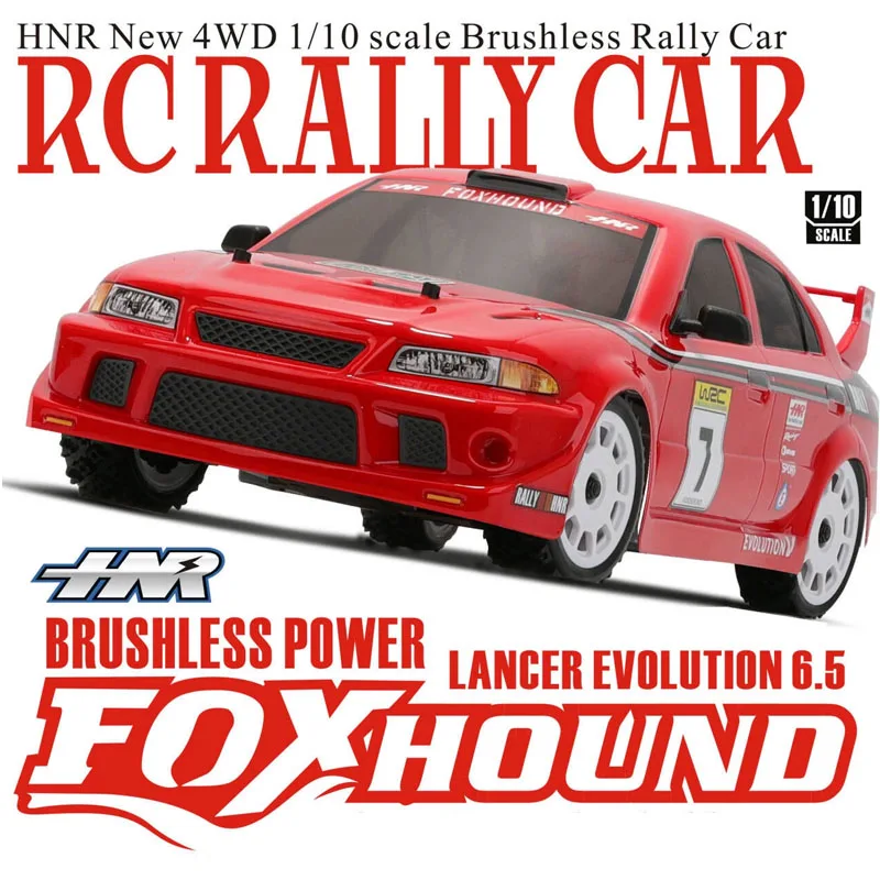 

1: 10 Hnr Hongnuo H9804 Foxhound 2.4g Full Proportional Remote Control Professional Rc Four Wheel Drive Off Road Rally Vehicle