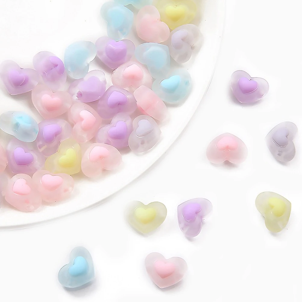 

60pcs Handmade Acrylic Earrings Making Ornaments Pendants For Diy Durable Craft Charm Accessories Bracelet Hanging Decors