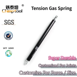 1 Piece Traction Gas Spring For Machine Furniture Lifting Support Rod Gas Spring Size Force Customize