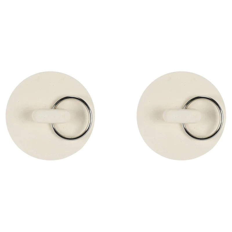 

EYFL-2 шт. белые резиновые заглушки для раковины и ванны, заглушки для сливных труб, заглушки для умывальника, заглушки для воды