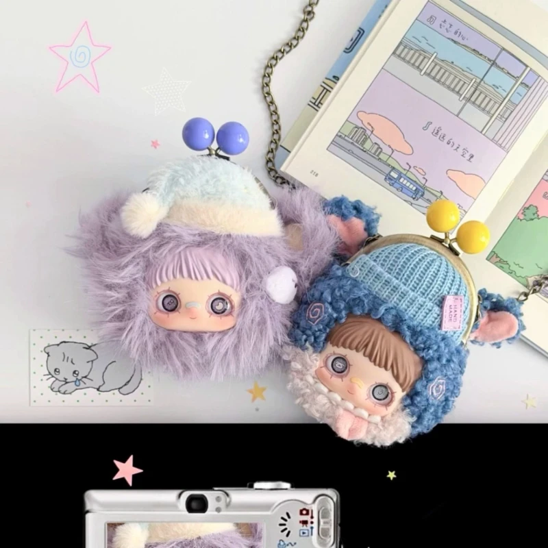 

Maymei Cute Pet Little Pocket Series Animal Plush Blind Box Kawaii Vinyl Doll Mystery Keychain Toy Surprise Bag Collectible Gift