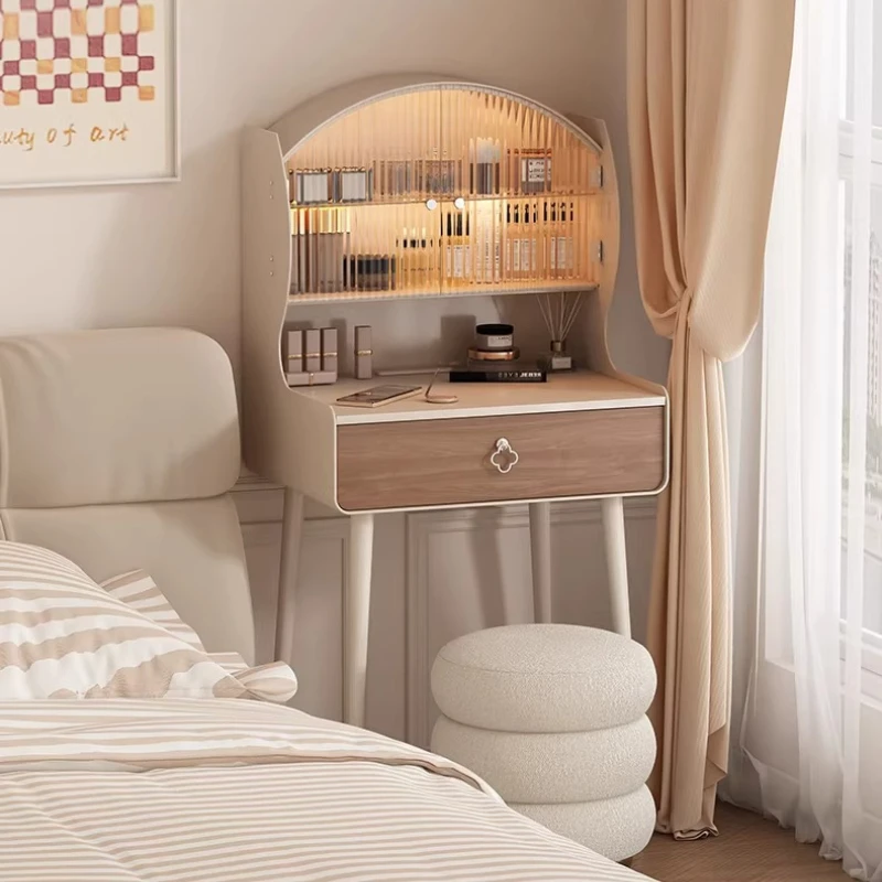 

Винтажный туалетный столик в стиле середины века, роскошный, для хранения косметики, для спальни, мебель для дома