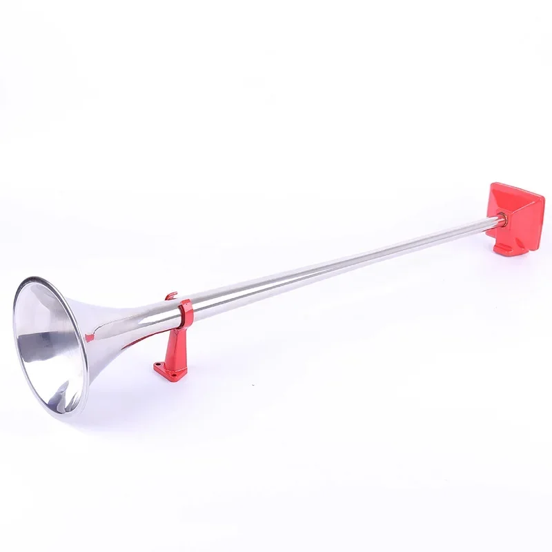 Useful 1M Stainless Steel Electric Air Horn 12V 24V, Super Loud Horn for Truck Car Modification view 6