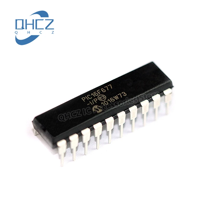 

10pcs PIC16F677-I/P PIC16F677 16F677 20-DIP New and Original Integrated circuit IC chip Microcontroller Chip MCU In Stock