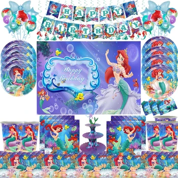 Mermaid Birthday Party Set 1