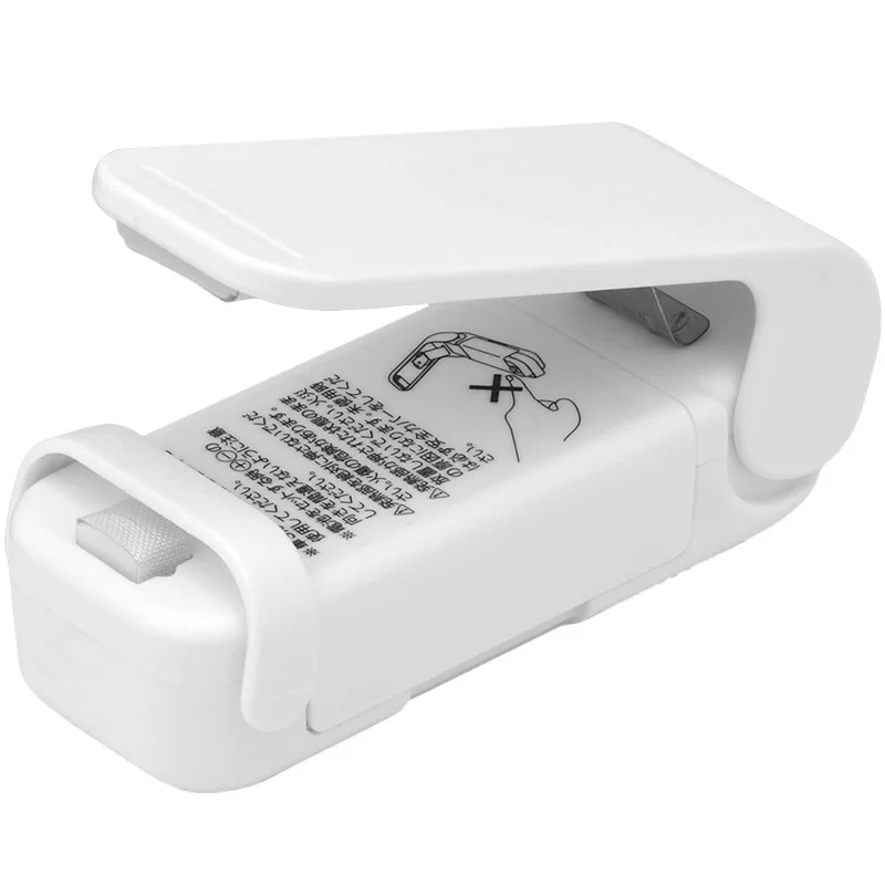 Kitchen Storage Bag Clips Mini Portable Sealing Machine Plastic Bag Sealer Sealing Machine Food Packaging Keeping Fresh