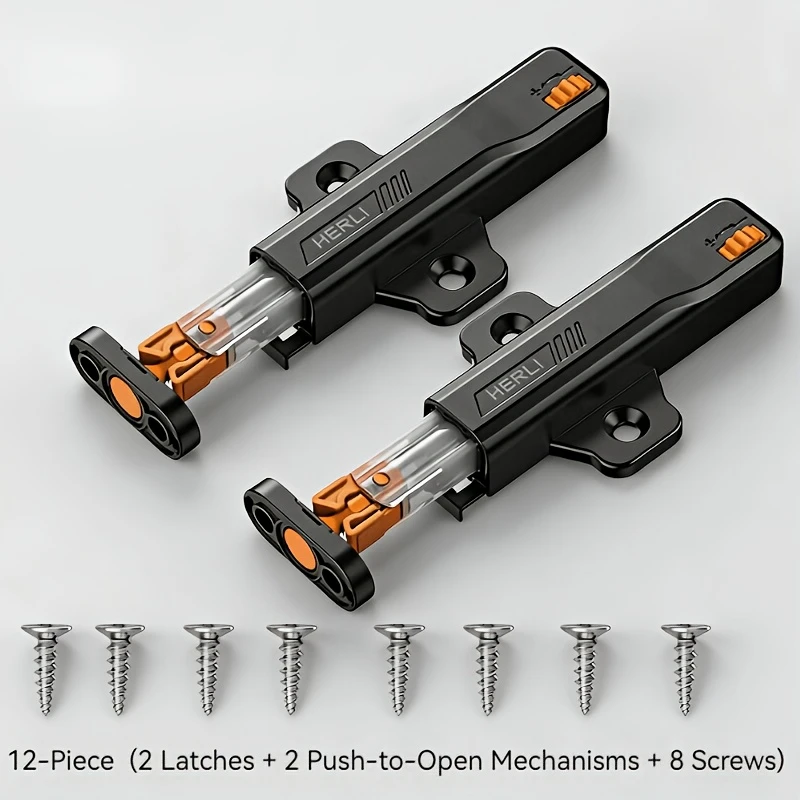 Pressure Push To Open Touch Latch Home Hardware Accessories Cabinet Doors Rebound Push Cabinet Latches Rebound Device