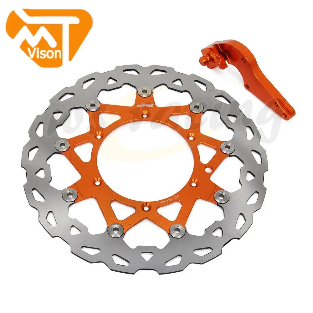 Front Floating Brake Disc Motorcycle 320MM Rotor for KTM SX SXS SXF XC XCW XCF EXC MX MXC GS 125 144 200 250 300 250 400 450 500