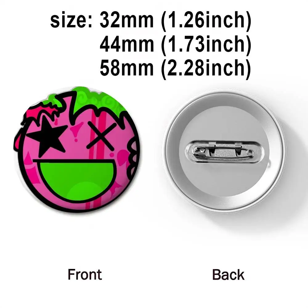 رواية الإبداعية ملحمة الوجه شارات مستديرة رائعة شارة دبابيس الإبداعية للملابس قبعة ظهره هدية الملحقات #5