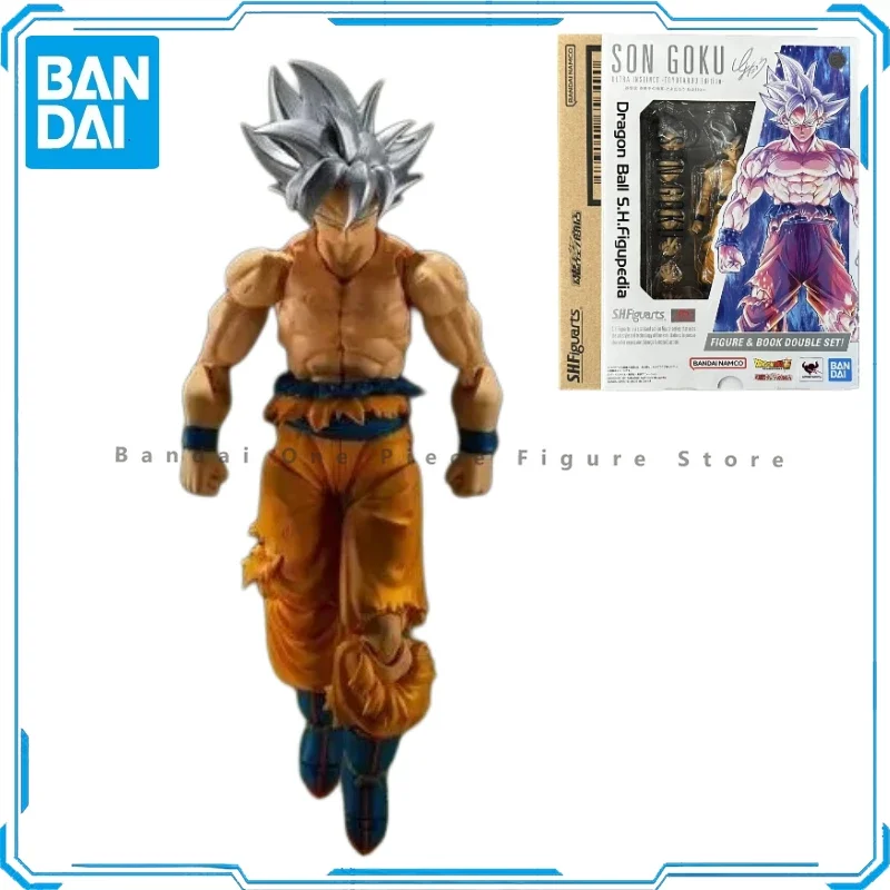 

В наличии оригинальная фигурка Bandai S.H.Figuarts Shf Son Goku Ultra Instinct Toyotaro Edition, игрушечная модель, подарок