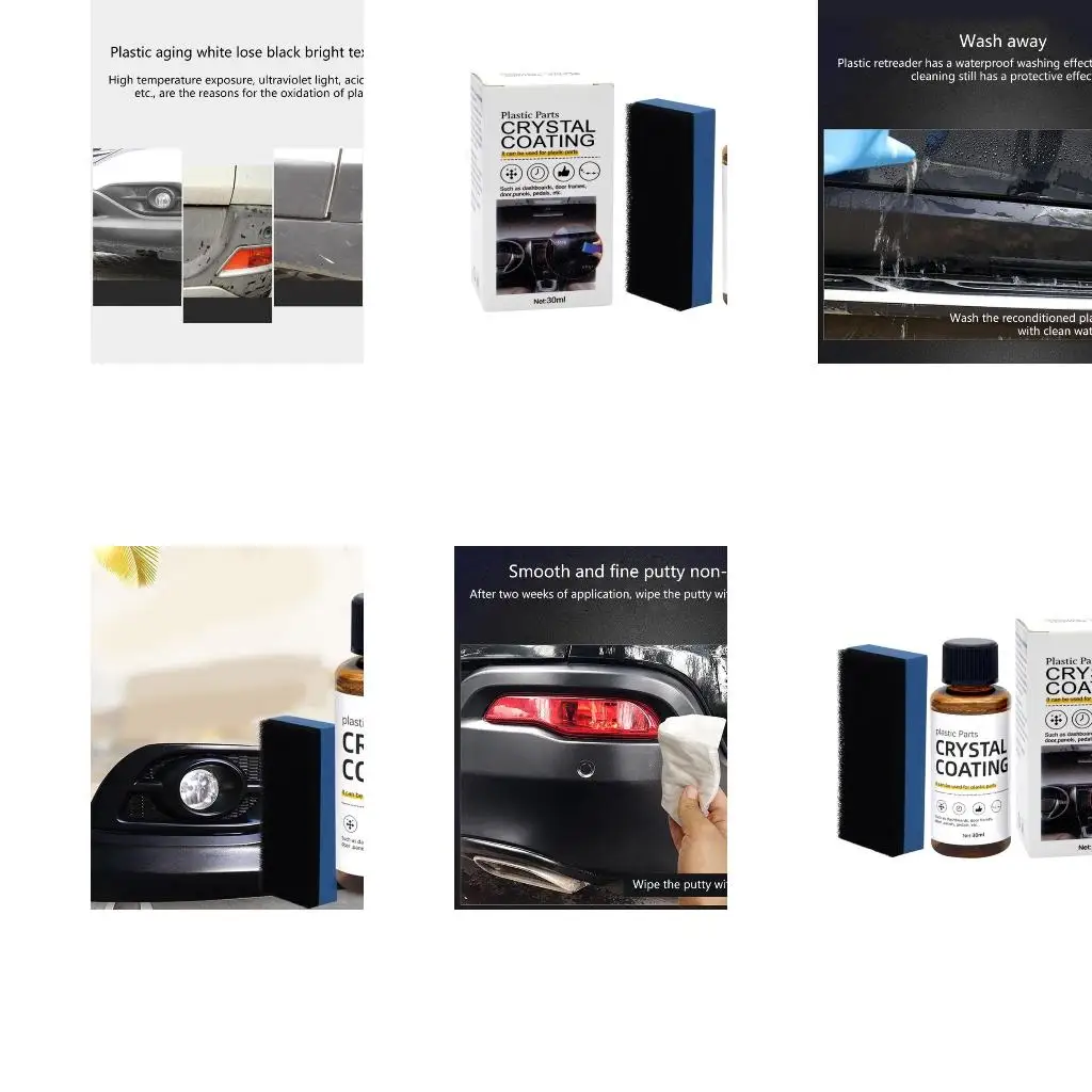  Car Plastic Part Coating Agent Multifunction CarRefresher Agent Plastic Restorer