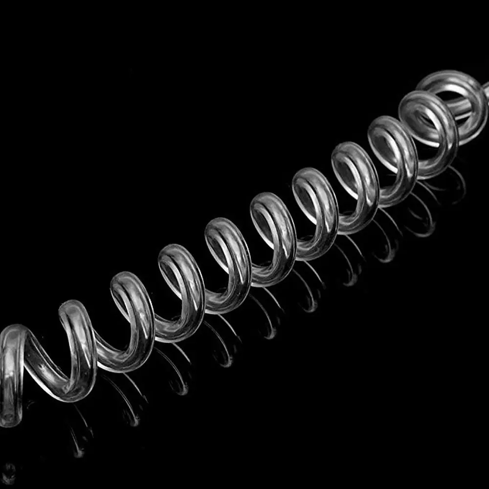 Coiled Cables Mono Single Air Tube Earphone Headset Anti-radiation Headphone