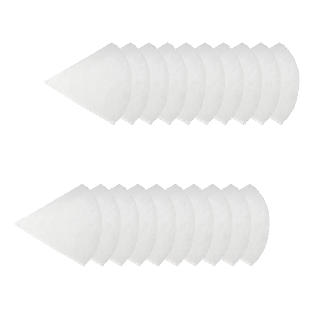 20pc Conical Exhaust Valve Filter Ventilation System Alternative Cone Filter Set for DN25 Cone Filter Floss Mat Home Accessories