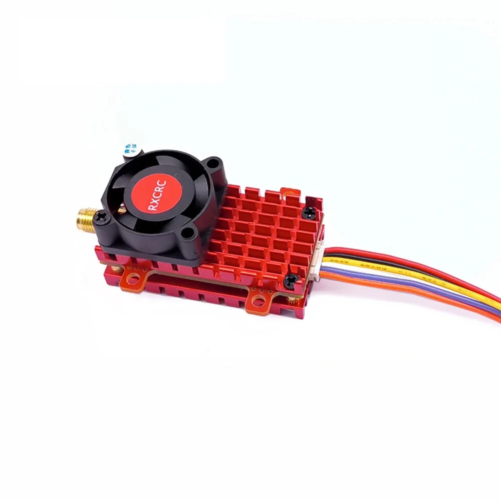 EWRF 5.8G 48CH 2W RP-SMA Female Pitmode 200mW/500mW/1000mW/2000mW FPV Transmitter Built-in Mic for Long Rang RC Drone