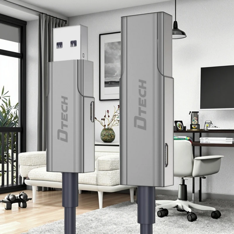 DTECH 5Gbps USB 2.0/3.0 M/F تمديد نقل البيانات موسع الحبل كابل DT-2316-5M