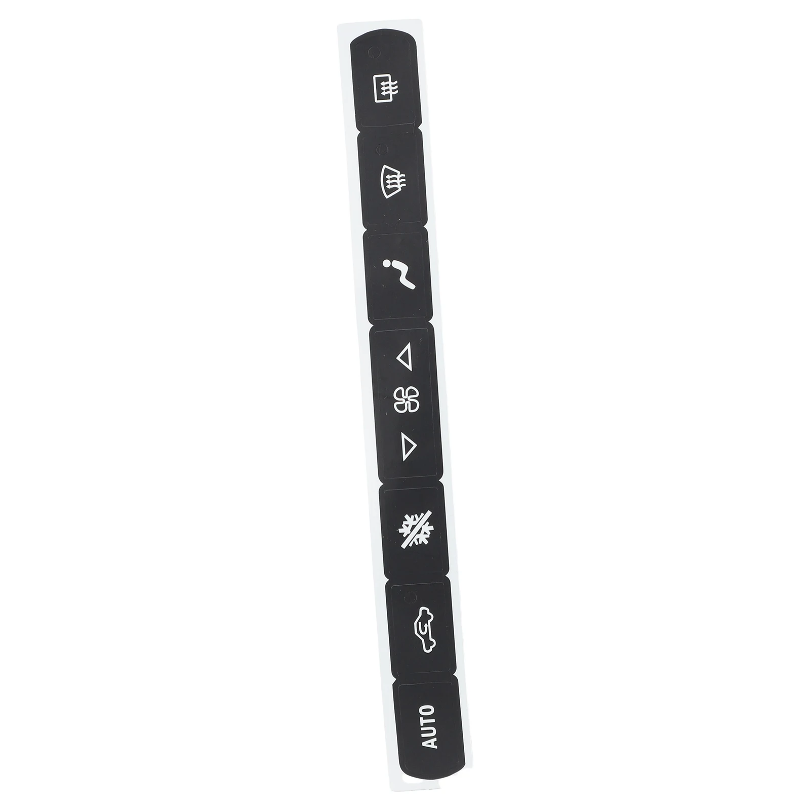 Interior A/C Button Overlay Decal Sticker Designed for Corvette C6 2005 to 2013 Dashboard Climate Control Panel