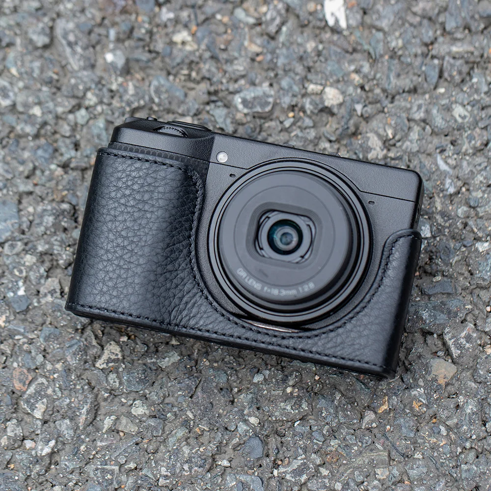 

GR3 Protective Case Handmade Camera Bag for Ricoh GR3 GR3X GRIIIX GRIII Case GRIII Retro Genuine Leather Case Bag Cover
