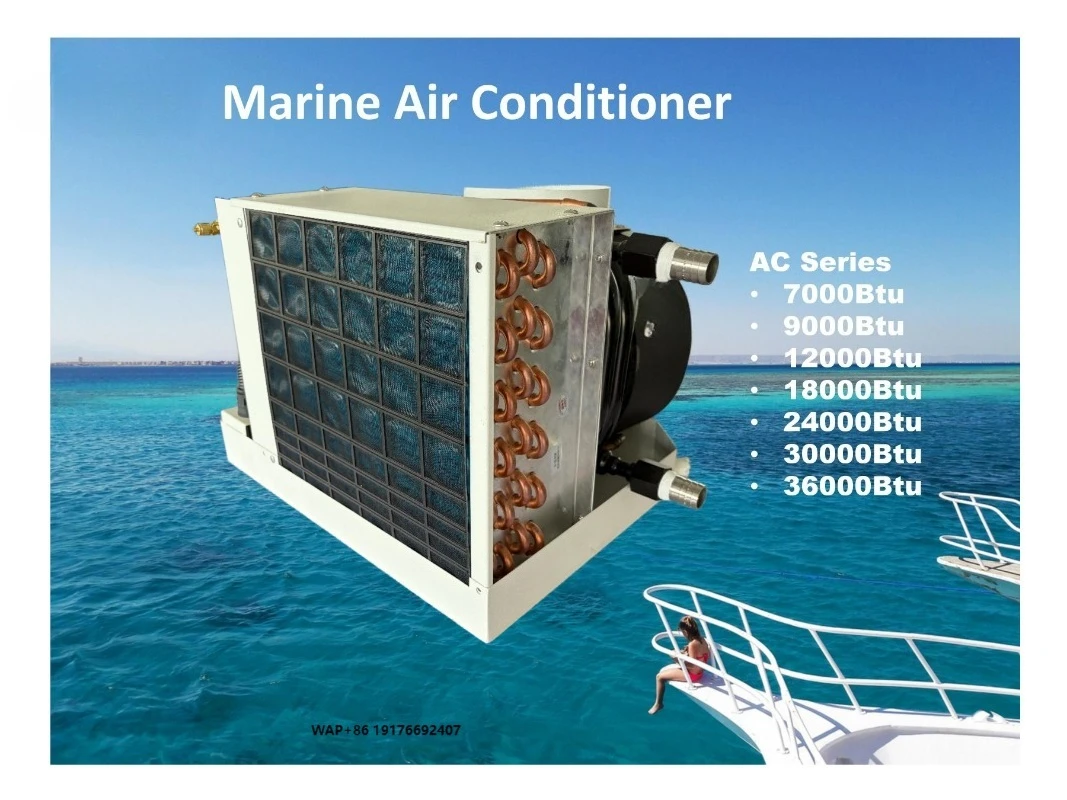 OEM Compact Marine Packaged Air Conditioner 18000 Btu R410a Inverter AC System Automatic Energy Saving 220V 50Hz for Boats