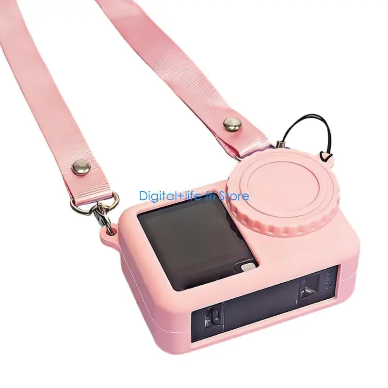 E06D Outdoor Camera Case for Action 6 Precise Cutout NonSlip Grip Heat Resistant