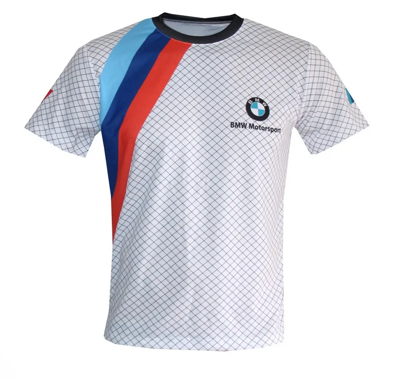 

2025 Summer BMW Brand Motorcycle Racing Breathable Quick-Drying Men's T-Shirt Comfortable Motorcycle Lovers Casual Short Sleeves