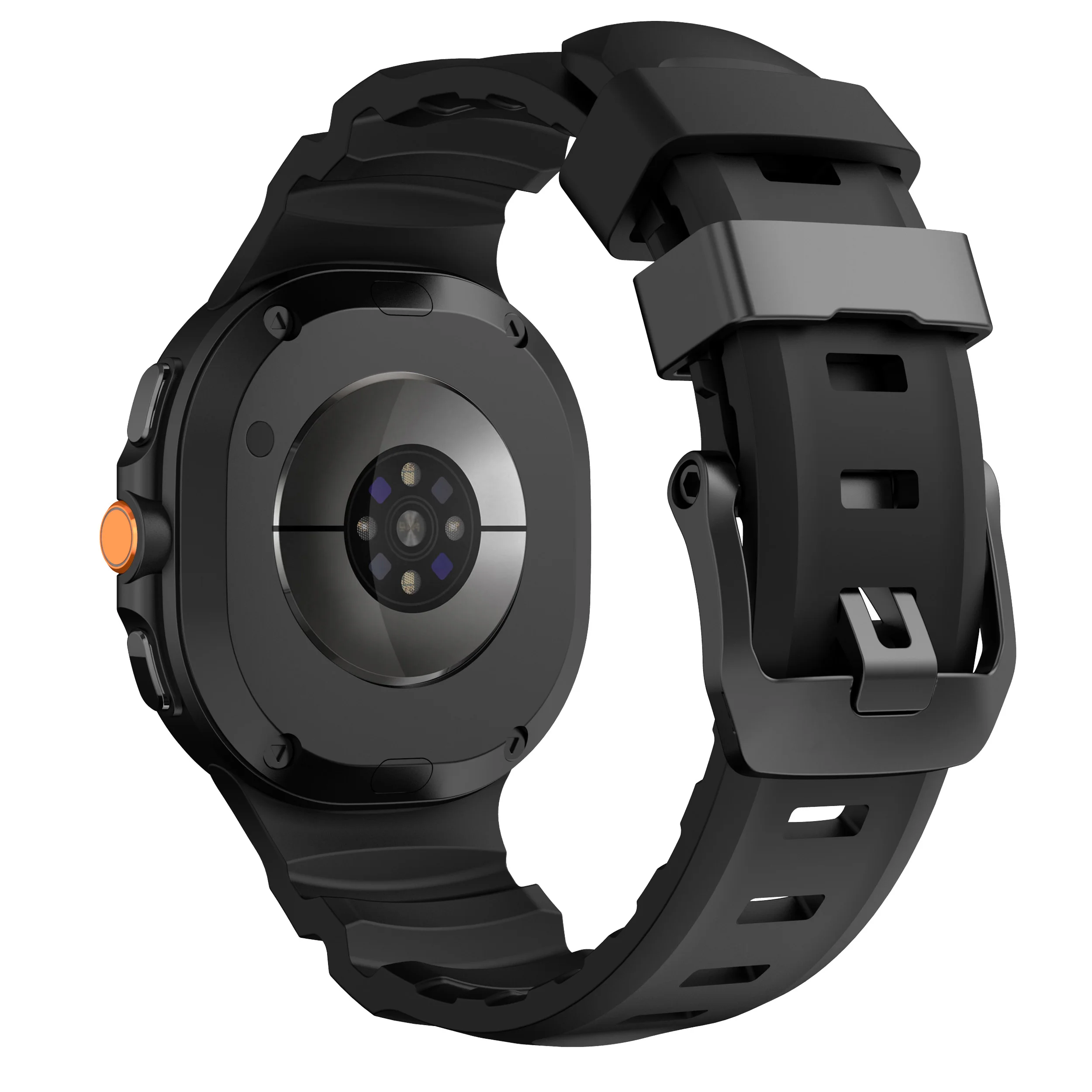 サムスン Galaxy Watch 8 Classic 46mm用シリコンストラップ、スポーツブレスレットベルト、Galaxy Watch 8 44mm 40mm用オリジナルウォッチバンド