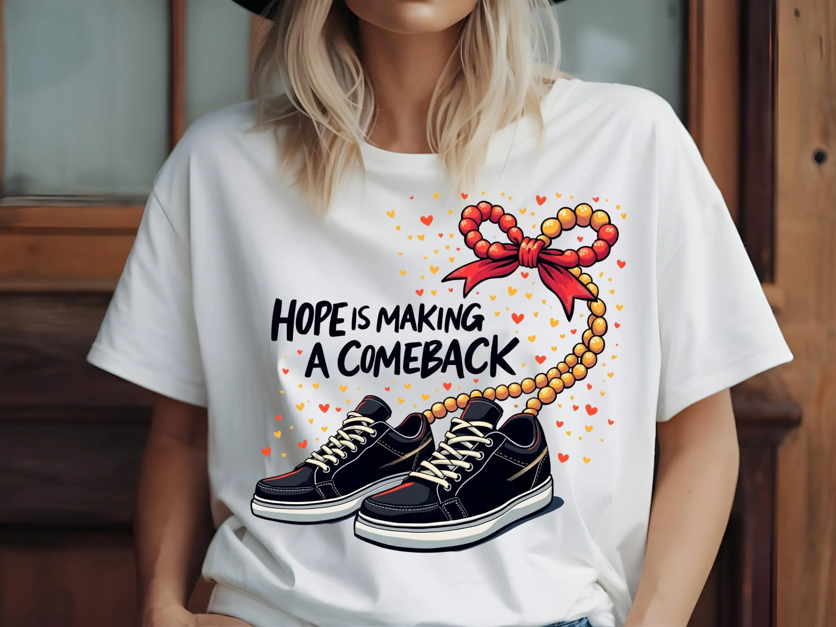 T-shirt « Hope Is Making A Comeback » Harris Walz 2024 Madame Présidente Kamala Démocrate