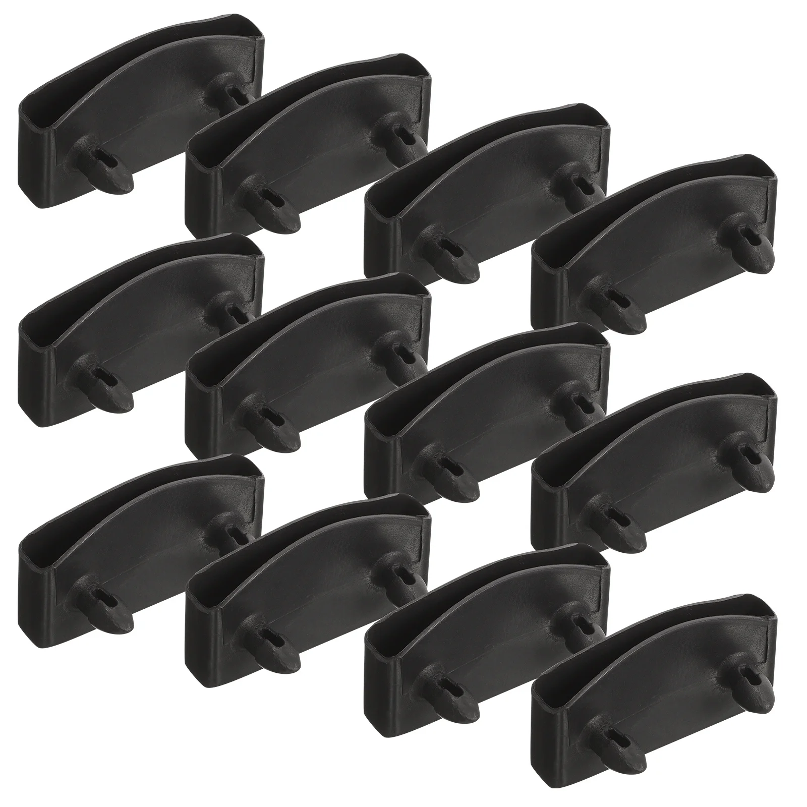 20 pièces de supports de lattes de lit, embouts en plastique, pièces de rechange pour lits en bois et en métal, connecteur de cadre stable, meubles