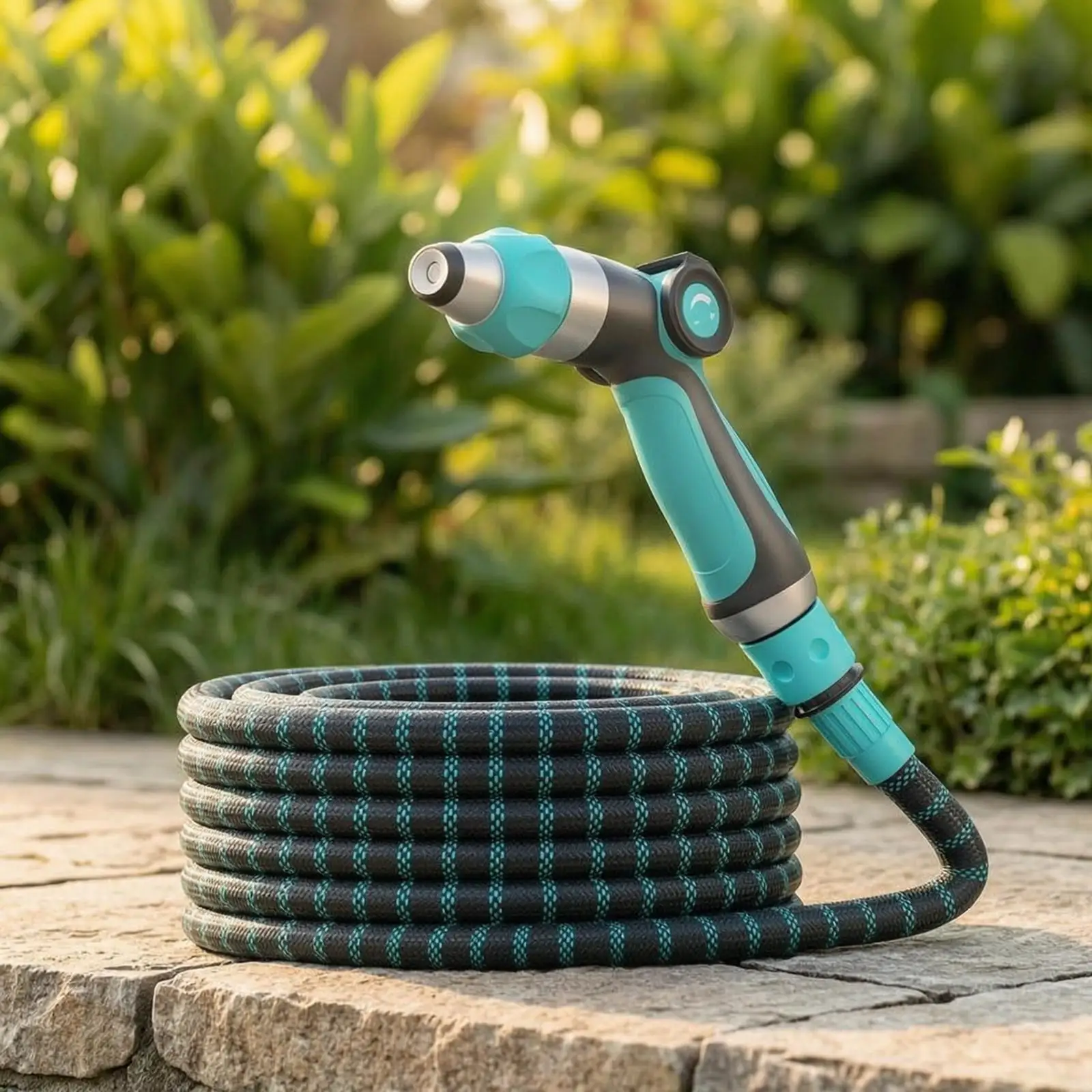 High Pressure Sprayer Tapered Nozzle Water Pressure Cleaning Hose Set Outdoor Washer for Vehicles Yards